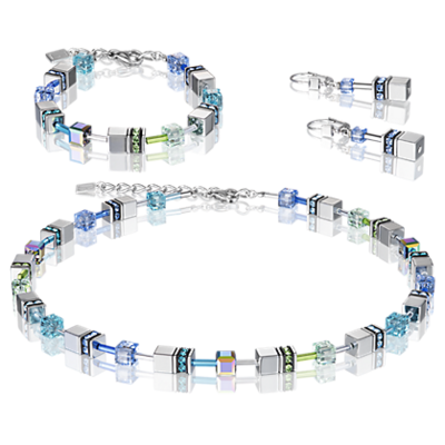 Coeur de Lion Armband 4015/ /0705 Blue-Green