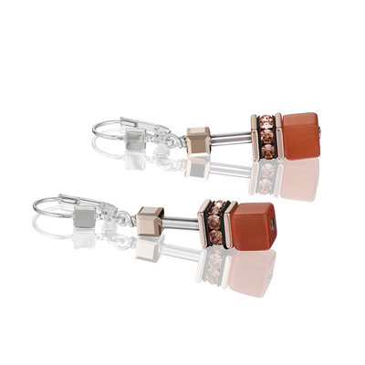 Coeur de Lion Oorbellen 4016/ /0221 Dark Orange