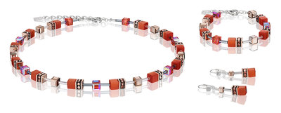 Coeur de Lion Ketting 4016/ /0221 Dark Orange