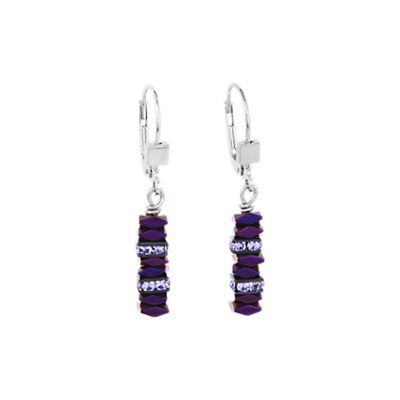 Coeur de Lion Oorbellen 4777/ /0800 Purple
