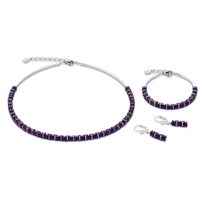 Coeur de Lion Oorbellen 4777/ /0800 Purple