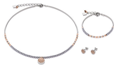 Coeur de Lion Ketting 4859/ /0225 Peach