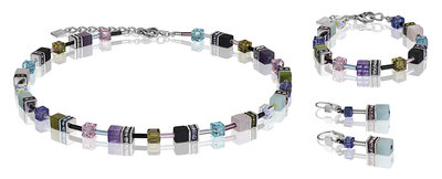 Coeur de Lion Armband 4905/ /1562 Multicolor Gemstone Vintage
