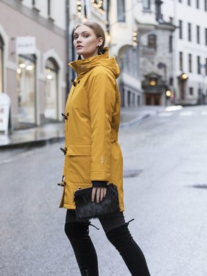 Blaest winter regenjas model Montreal groen
