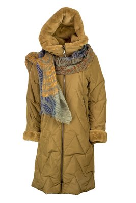 Flare Collection winterjas 3155 Cognac