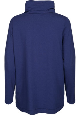 Two Danes Benedicte colpulli shirt donkerblauw 25531-272