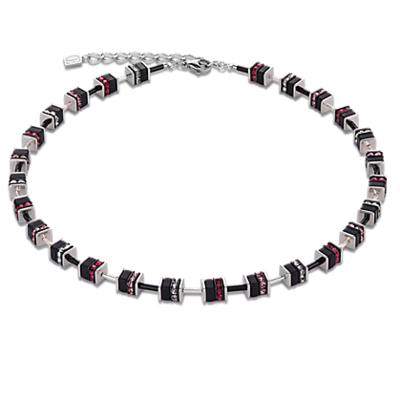 Coeur de Lion Ketting 4409/ /0327 Small Ruby-Black