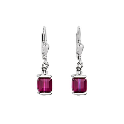 Coeur de Lion Oorbellen 0094/ /0400 Fuchsia