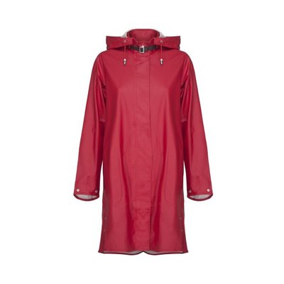 Ilse Jacobsen Rain Coat 71-303 Deep red