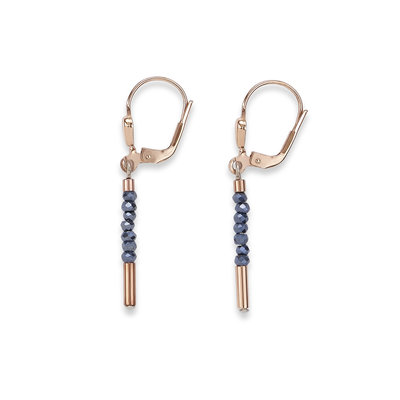 Coeur de Lion Oorbellen 4960/ /1223 Anthracite