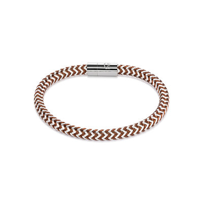 Coeur de Lion Armband 0116/ /1117 Brown-Silver