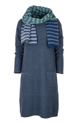 Mansted kleding Korella jurk zacht blauw