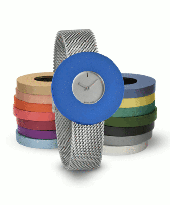 Vignelli Horloge Pierre Junod Halo PJ-MLV1 met 1 ring