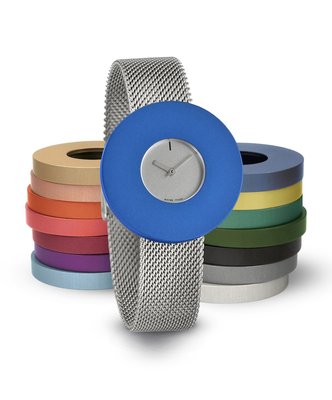 Vignelli Horloge Pierre Junod Halo PJ-MLV1 met 1 ring