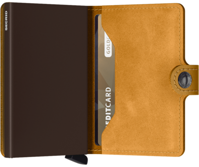 Secrid Miniwallet MV Vintage Ochre portemonnee