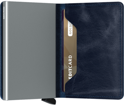 Secrid Slimwallet S Vintage Blue portemonnee
