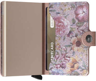 Secrid Miniwallet MC Crisple Rose Floral portemonnee