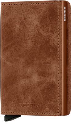 Secrid Slimwallet S Vintage Cognac Rust portemonnee