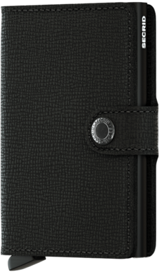 Secrid Miniwallet MC Crisple Black portemonnee