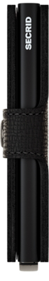 Secrid Miniwallet MC Crisple Black portemonnee
