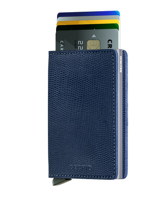 Secrid Slimwallet S Rango Blue Titanium portemonnee