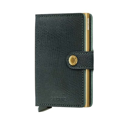 Secrid Miniwallet M Rango Green Gold portemonnee