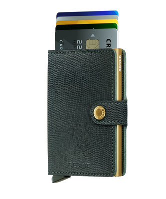 Secrid Miniwallet M Rango Green Gold portemonnee