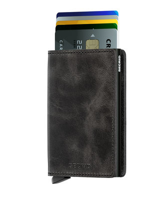 Secrid Slimwallet S Vintage Black portemonnee
