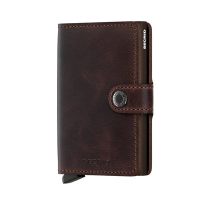 Secrid Miniwallet MV Vintage Chocolate portemonnee