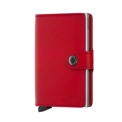 Secrid Miniwallet M Original Red Lipstick portemonnee