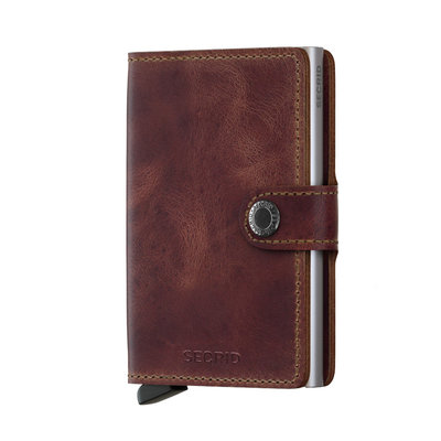 Secrid Miniwallet MV Vintage Brown portemonnee