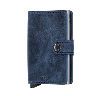 Secrid Miniwallet MV Vintage Bleu portemonnee