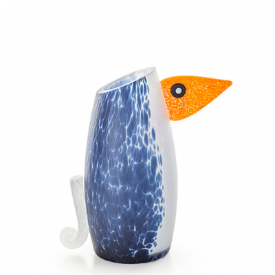 Glasstudio Borowski Pingu Blue White