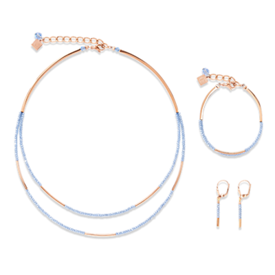 Coeur de Lion Ketting 4998/ /0720 Light Blue