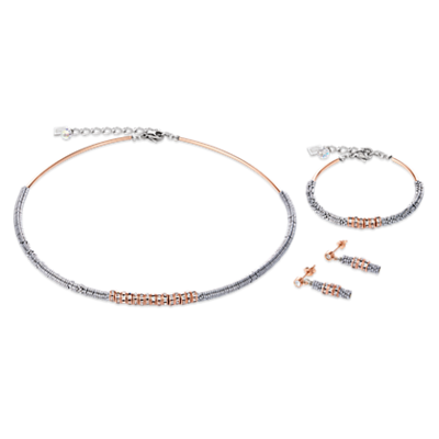 Coeur de Lion Ketting 4986/ /1800 Crystal