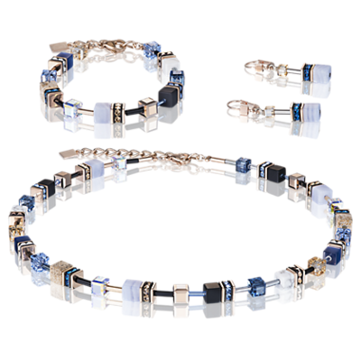 Coeur de Lion Ketting 4905/ /0710 Blue-Beige