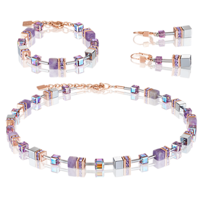 Coeur de Lion Ketting 4017/ /0829 Lila