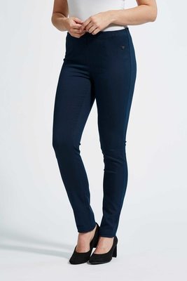 Laurie broek, model Vicky Slim basis katoen donker blauw 29311-49200