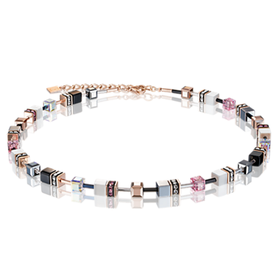 Coeur de Lion Ketting 4013/ /1920 Licht Roze