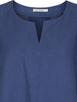 Two Danes jurk Laica blauw