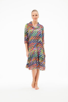 Aino jurk Veronica multicolor