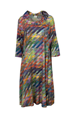 Aino jurk Veronica multicolor