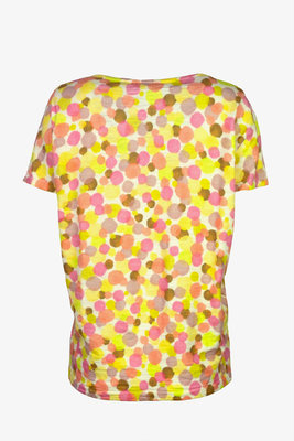Mansted kleding Bubbles shirt geel rose