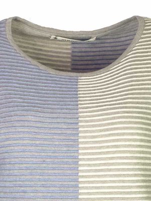 Mansted kleding Hosanna shirt khaki, ecru beige lichtblauw