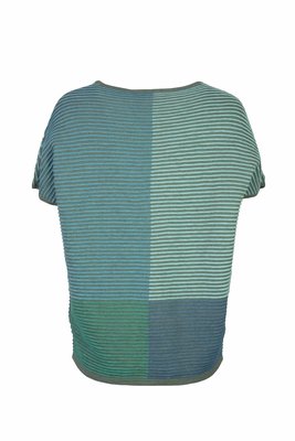 Mansted kleding Hosanna shirt blauw groen