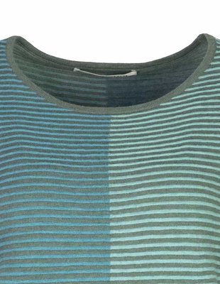 Mansted kleding Hosanna shirt blauw groen