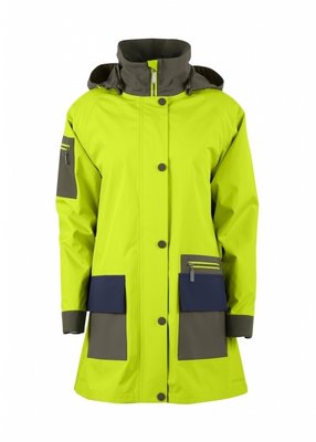 Blaest regenjas model Copenhagen lime
