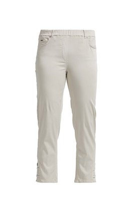Laurie broek, model Hannah Regular Cropped basis tencel sand 28362-25102