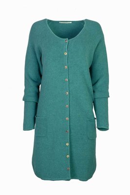 Mansted kleding Nesca lang vest groen