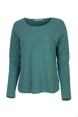 Mansted kleding Nectar trui zeegroen, groen